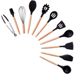 Set utensilios de cocina en silicona