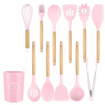 Set utensilios de cocina en silicona